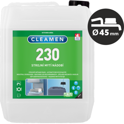CLEAMEN 230 Solutie profesionala pentru spalat vase