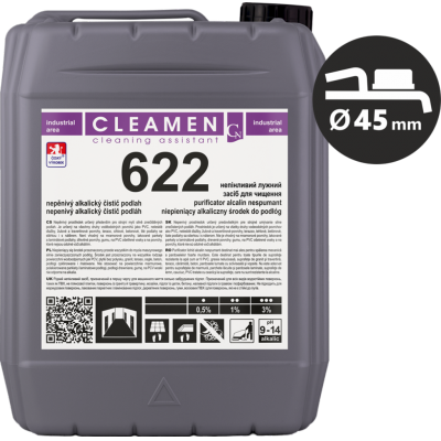 CLEAMEN 622 Non-foaming alkaline cleaner for floors