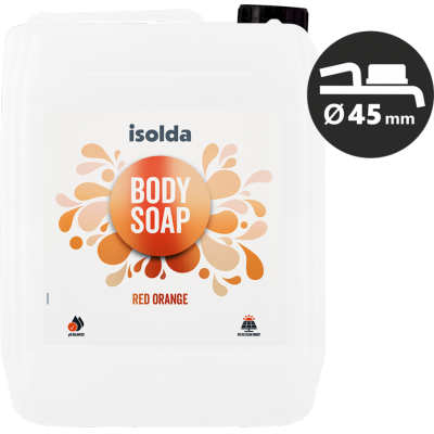 ISOLDA Red orange body soap