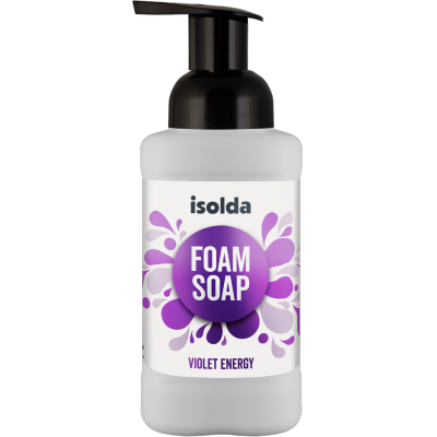 ISOLDA Violet energy foam soap