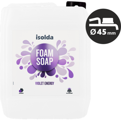 ISOLDA Violet energy foam soap