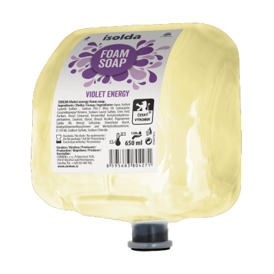 ISOLDA Violet energy foam soap