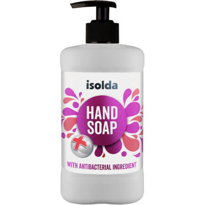 ISOLDA With antibacterial ingredient hand soap