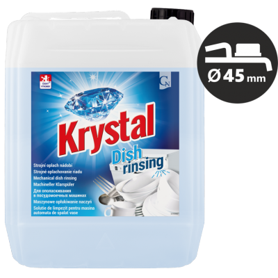 KRYSTAL strojní oplach nádobí